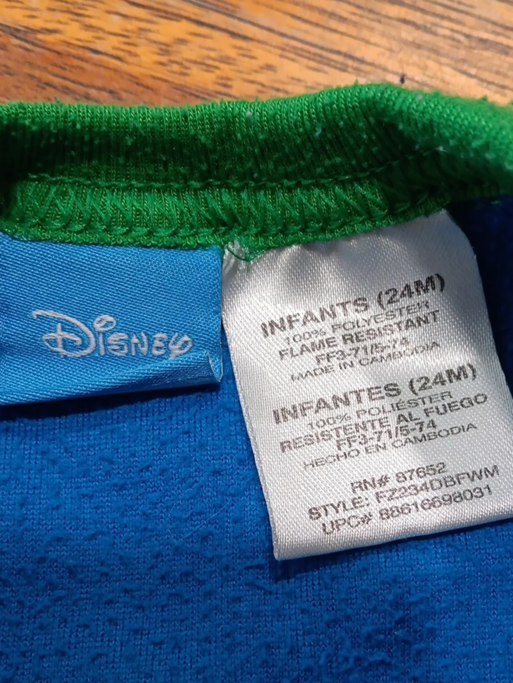 Disney cozy blue